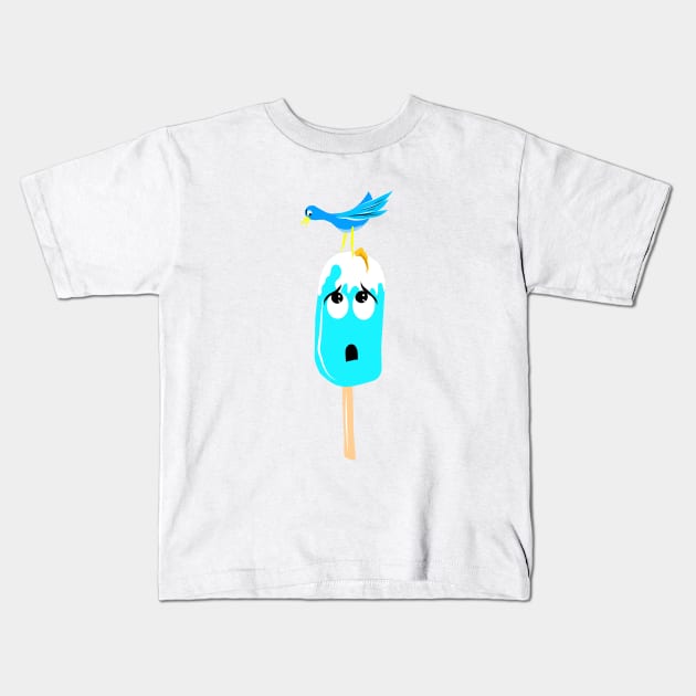 Poopsicle Kids T-Shirt by TimAddisonArt